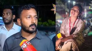 rahul mankoottathil on case against vineetha vg