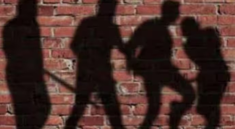 Teen thrashed stripped forced to stand in pond in UP