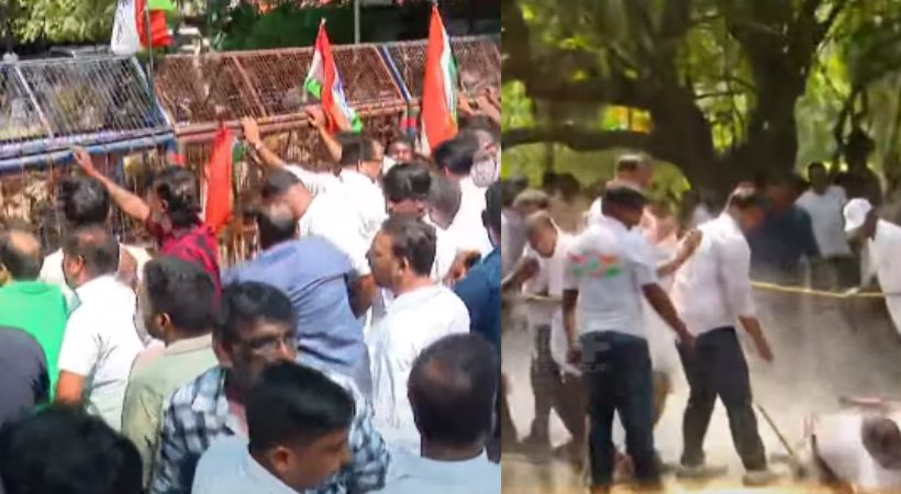 Youth congress protest all over kerala