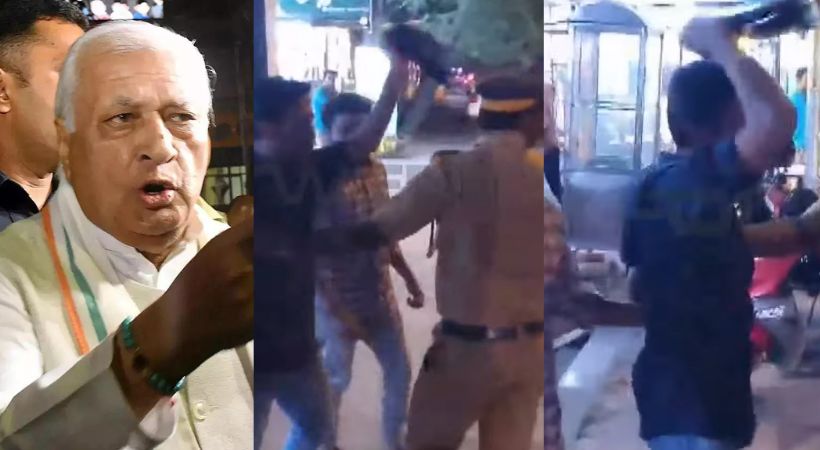 SFI Black flag protest against Governor Arif Mohammed Khan