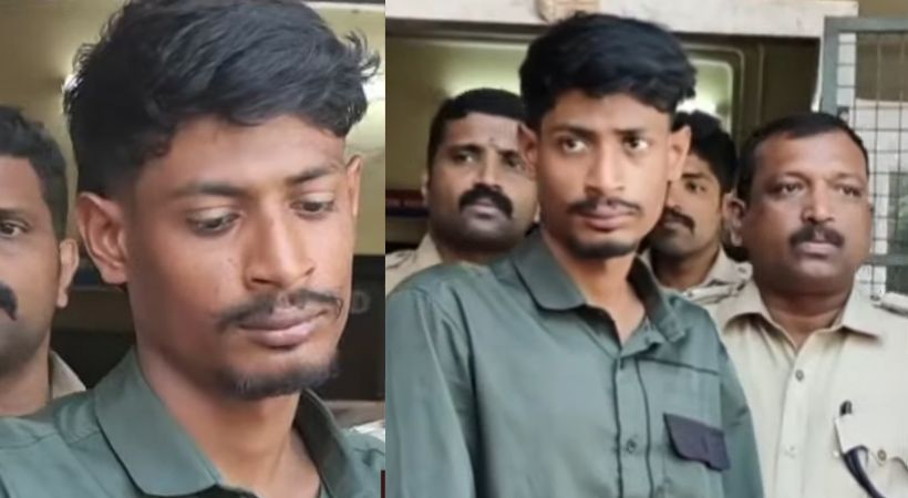 Young man arrested for stealing old lady's necklace