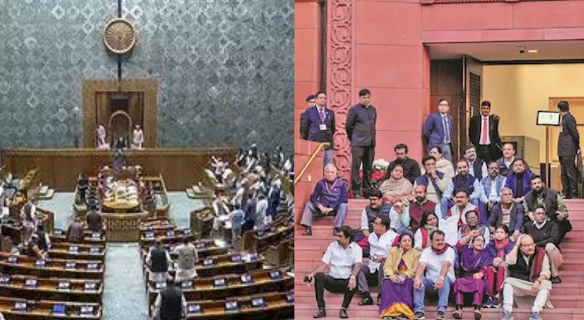 Security breach in Parliament Opposition to protest outside House