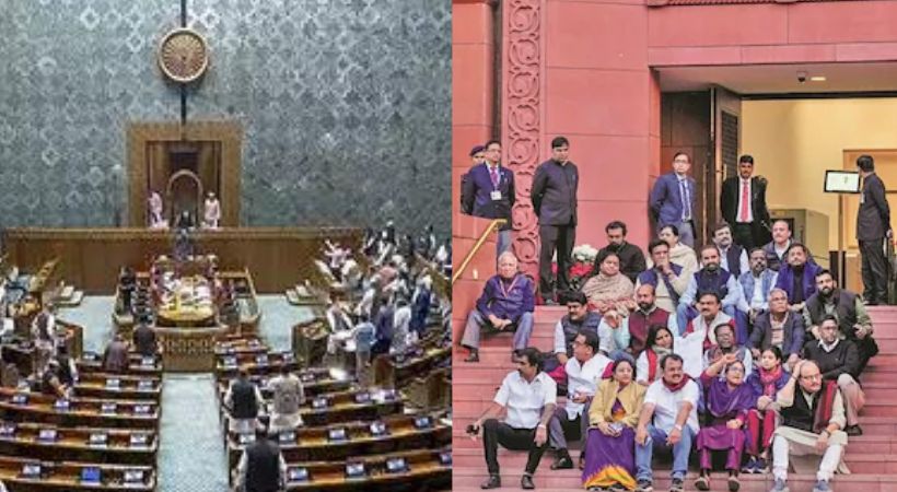 Security breach in Parliament Opposition to protest outside House