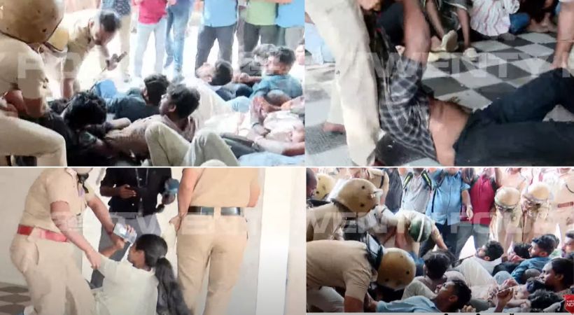 SFI blocks Governor's nominees at Calicut University