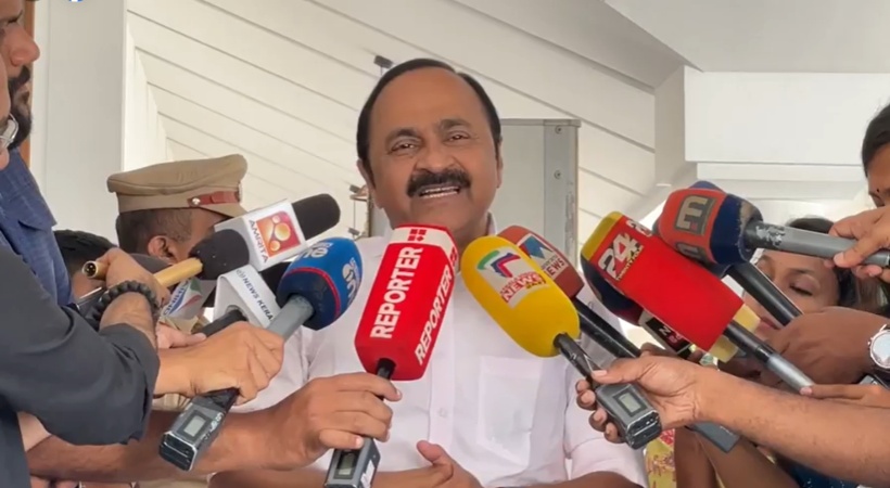 VD Satheesan against Pinarayi Vijayan