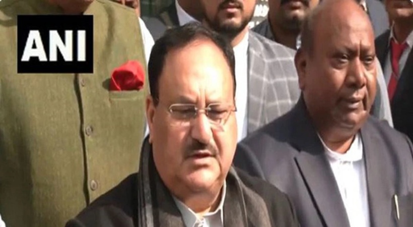 BJP National President JP Nadda visits church and give Christmas greetings
