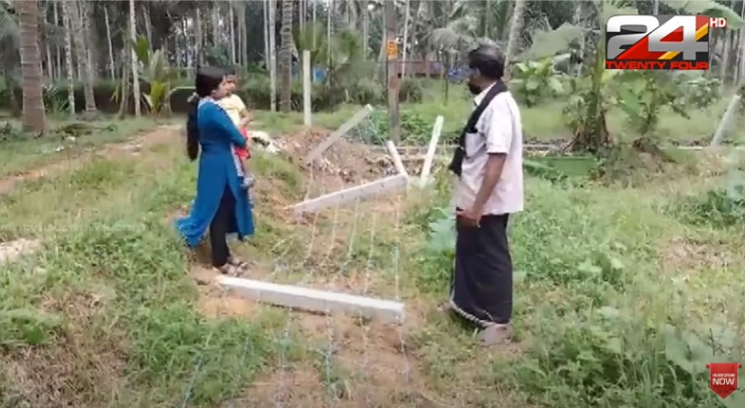 barbed wire around farm broken by the anti-socials