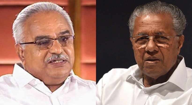 C M Pinarayi Vijayan on Kanam Rajendran