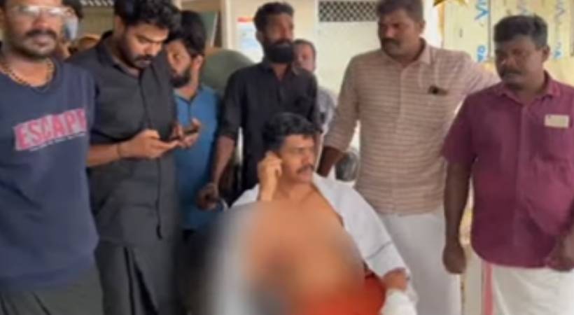 congress workers attacked