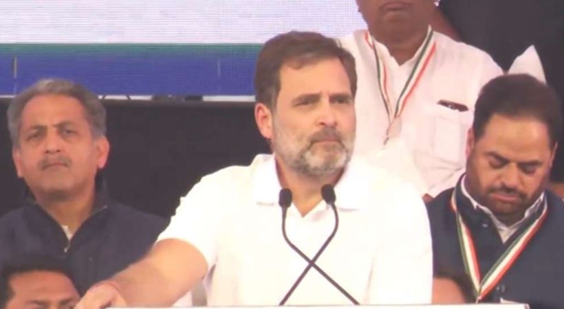 Upcoming polls will be battle of two ideologies; Rahul Gandhi