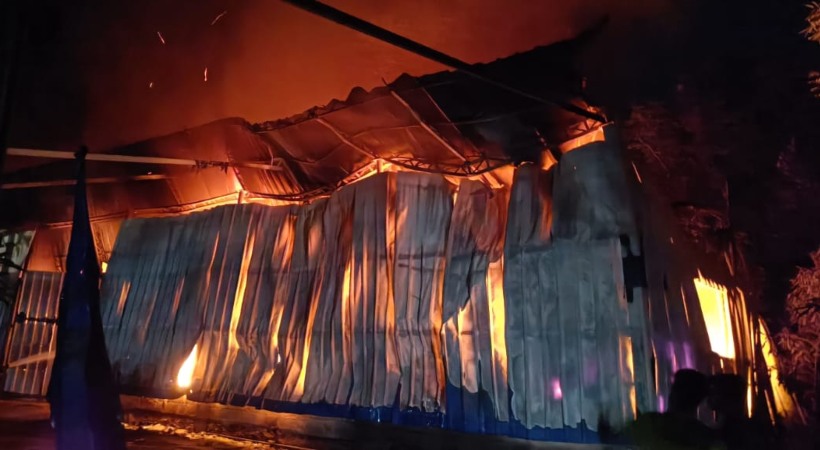 ernakulam modem company fire