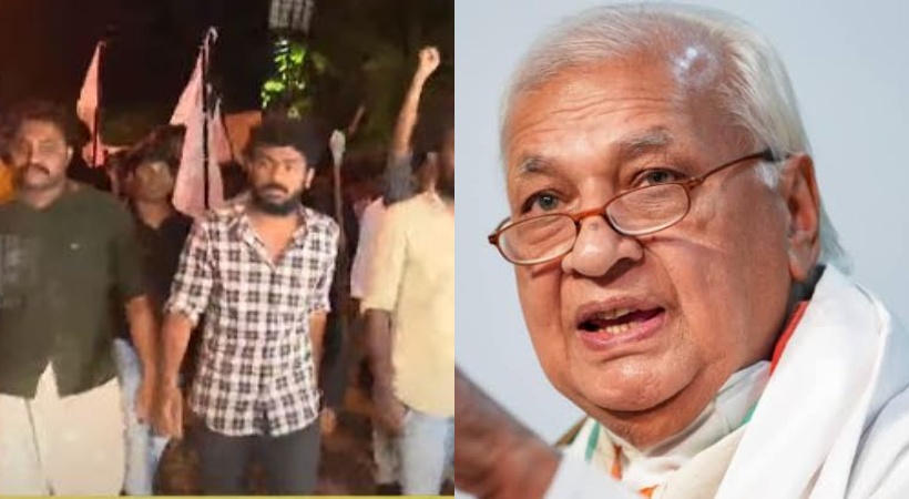 Governor Arif Muhammed Khan returned to Thiruvananthapuram amid SFI protest