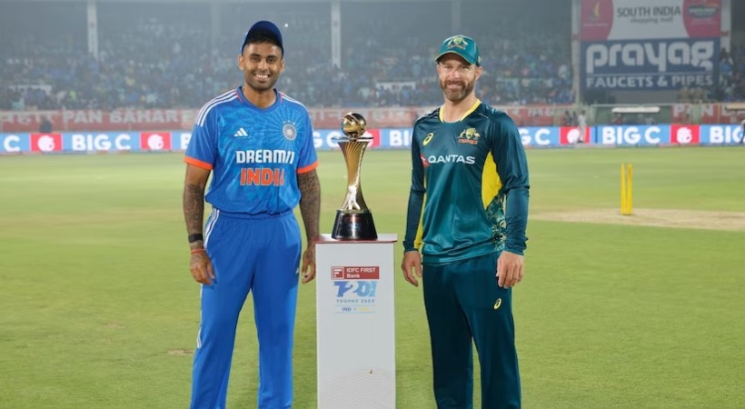 india batting australia 5th t20