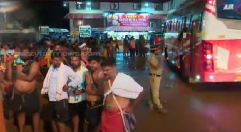 Many devotees return without visiting Sabarimala because of rush