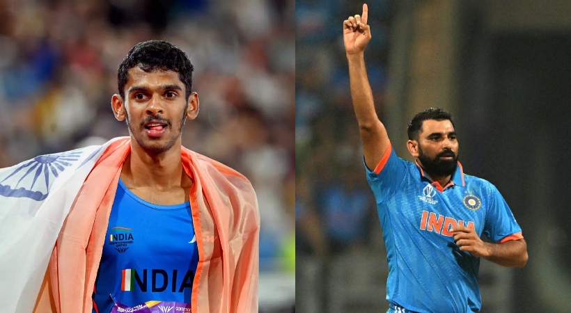 mohammed shami m sreeshankar arjuna award