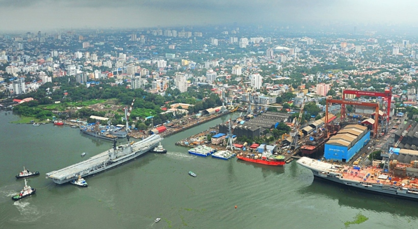 worker arrested spy cochin shipyard