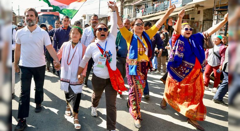 Bharat Jodo Nyay Yatra in Nagaland
