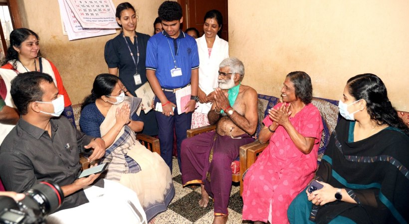 Health Minister conducts home visits