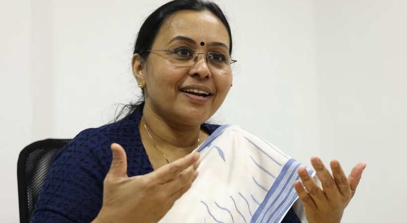 Health Minister with an explanation on 'Shruti Tarangam' project