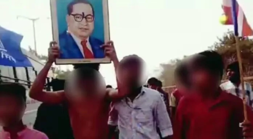 Karnataka: 19-year-old paraded half-naked holding Dr B R Ambedkar’s portrait