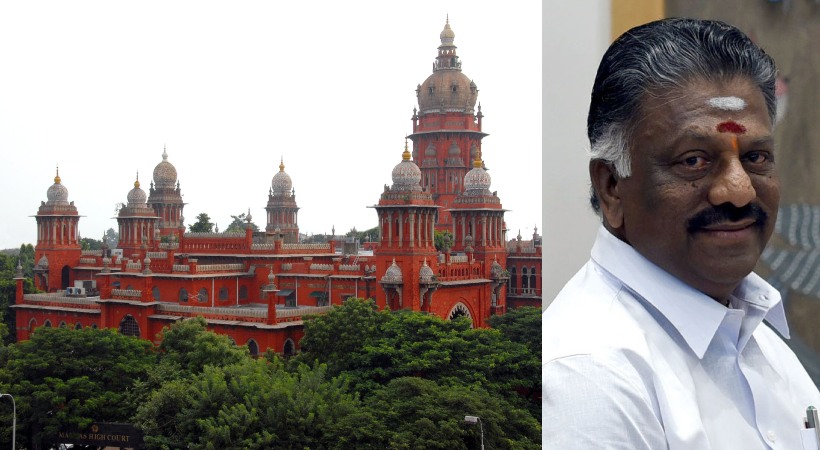 Madras High Court Refuses To Interfere With Interim Order Restraining O Panneerselvam