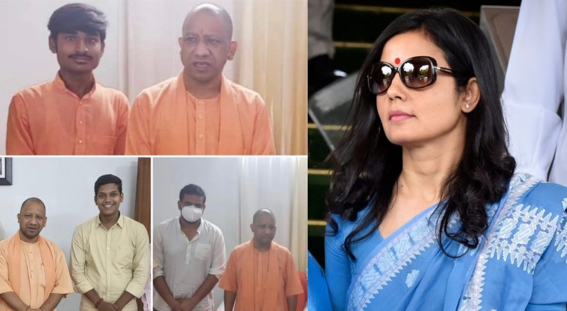 Mahua Moitra's jibe at Yogi Adityanath over accused's photos
