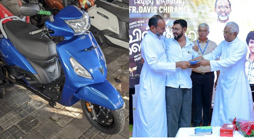 differently abled afsal gets three wheeled scooter 24 connect impact