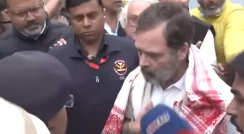 Rahul Gandhi Denied Temple Entry In Assam: "Only 1 Person Can Enter Today"