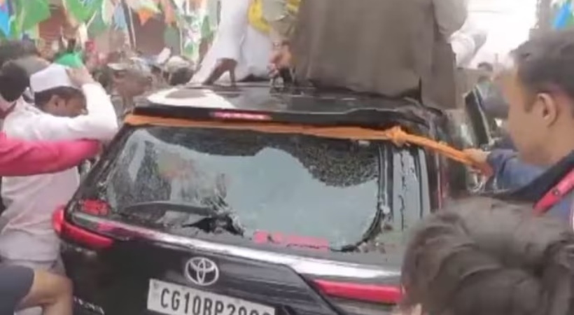 Rahul Gandhi's car 'targeted' during his yatra in Bengal
