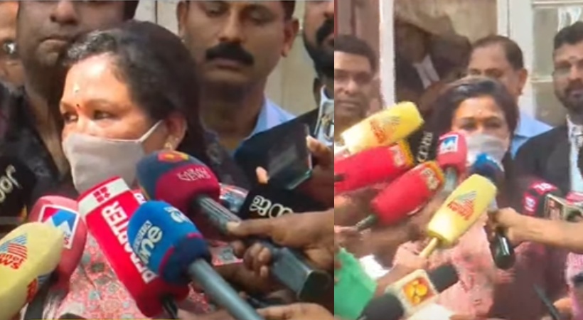 Reaction of Ranjith Srinivasan's family