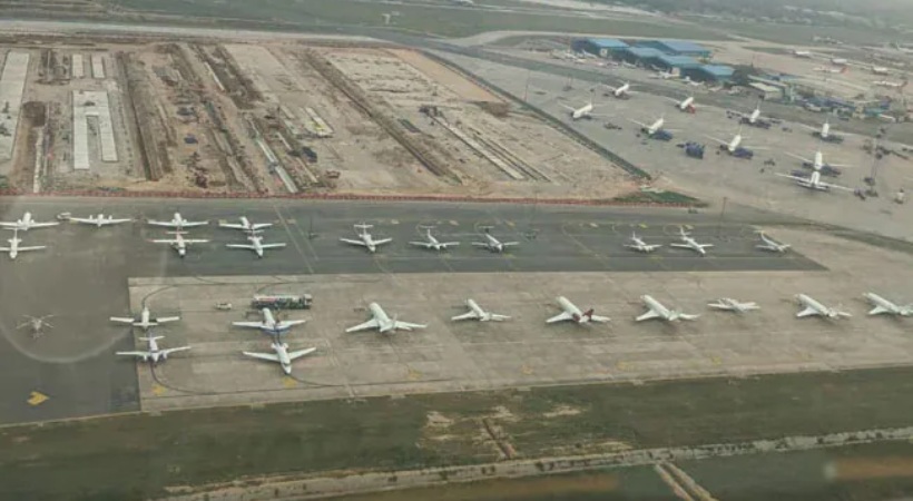 Security breach at Delhi airport as 'drunk' man scales wall enters runway