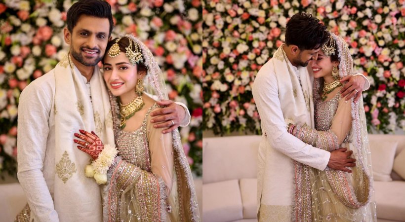 Shoaib Malik marries Pakistan actor Sana Javed