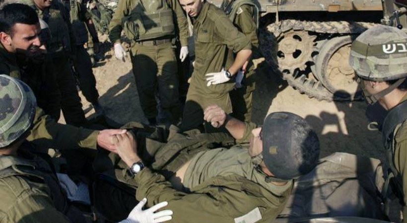Skin disease Israeli troops Gaza border