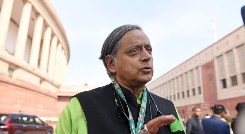 'Snollygoster': Shashi Tharoor's swipe at Nitish Kumar