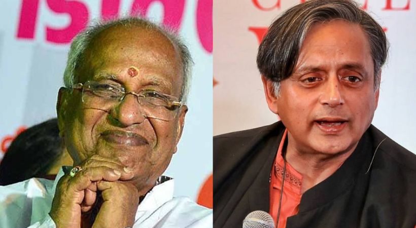 O Rajagopal edited his remarks about Shashi Tharoor MP