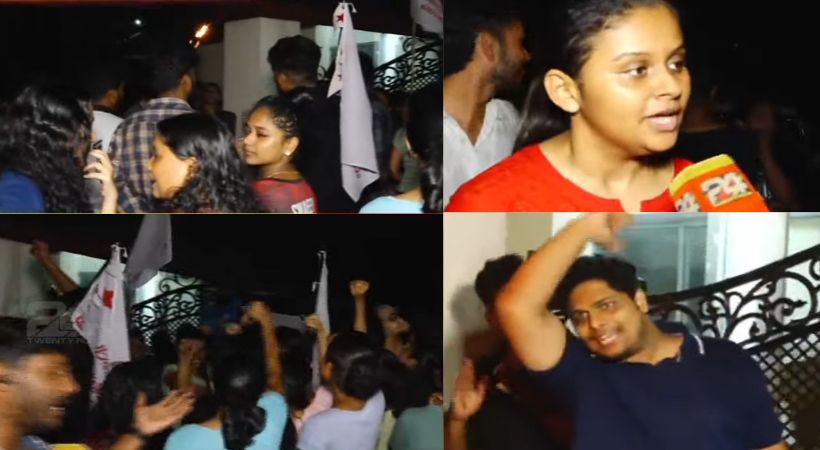 Hostel hours reduced Student protest in Cusat