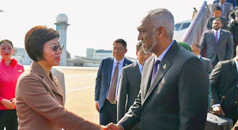 Maldives president request China to sent more tourists to country