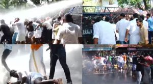 Youth congress protest in Rahul Mamkootathil arrest