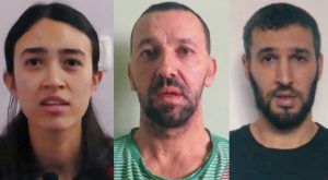 Hamas released video of 3 Israeli hostages