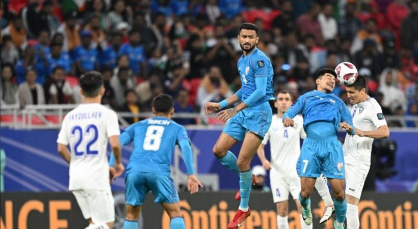 football asian cup 2024 india-0-3-uzbekistan