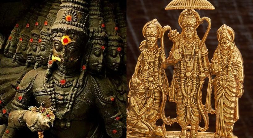 Ram idol installed at Ravana temple UP