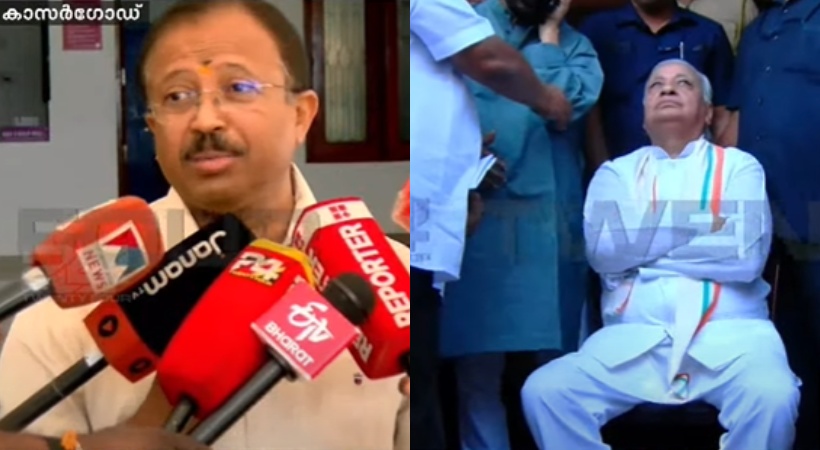 V Muraleedharan reacts to SFI's black flag protest against Governor