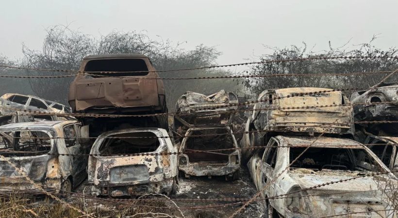 fire breaks out at police training school in Delhi