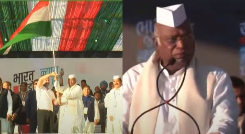Rahul Gandhi fighting to protect Constitution: Kharge on Bharat Jodo Nyay Yatra