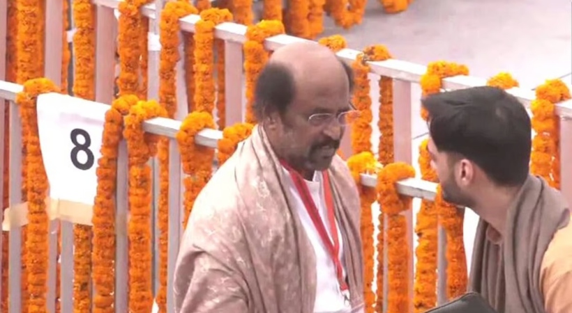 rajnikanth ram temple inauguration response