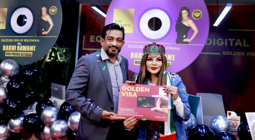 Rakhi Sawant UAE Golden visa