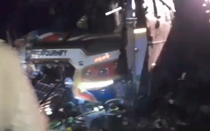 sabarimala devotees bus accident one death