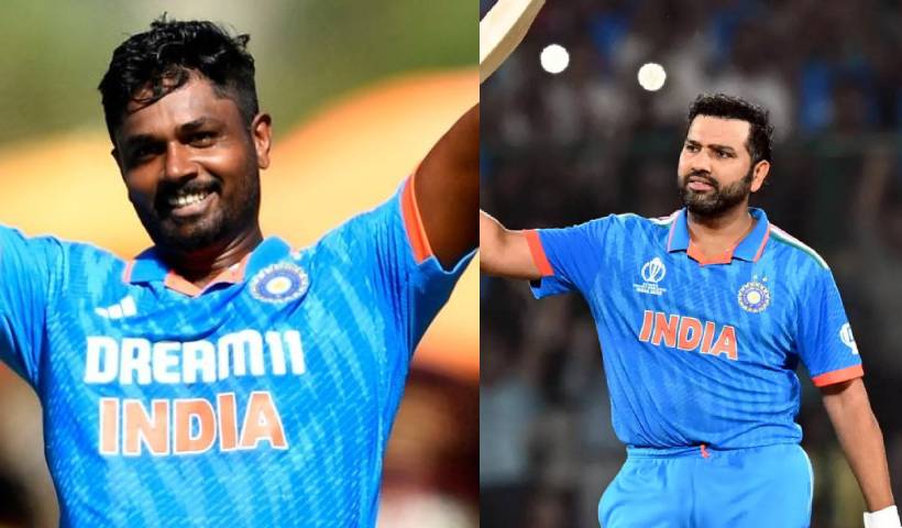 sanju samson-Rohit sharma