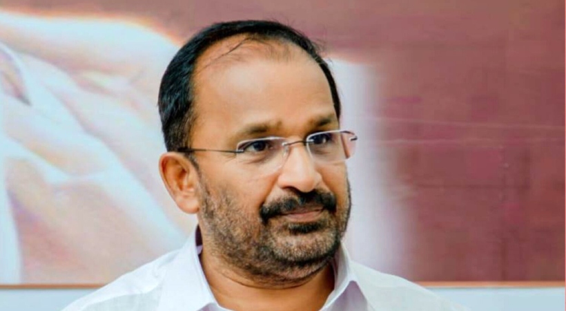tn prathapan thrissur grffiti