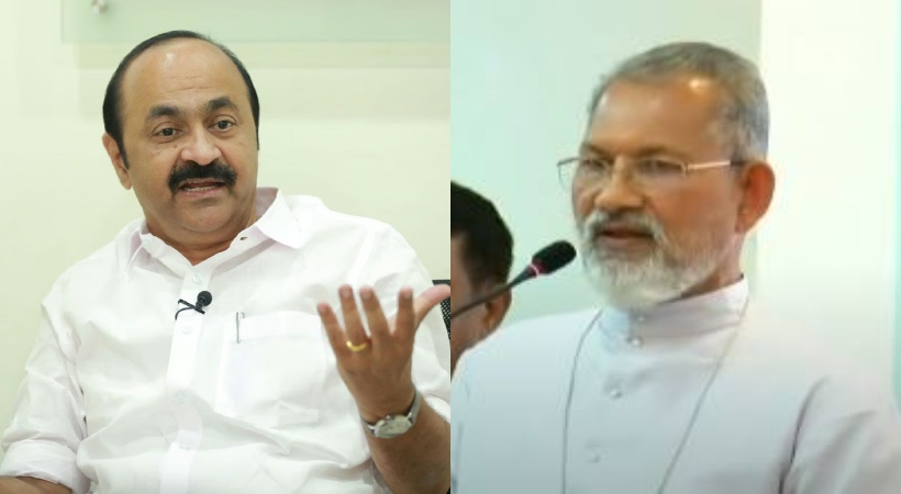 v d Satheeshan supports Bishop statement on Kerala youngsters migration